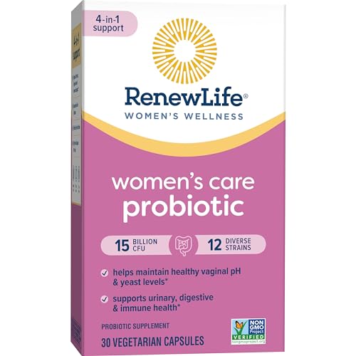 Renew Life Women's Probiotic Capsules, Supports pH Balance for Women, Vaginal, Urinary Renew Life buy supplements canada