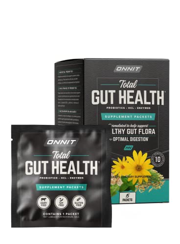 ONNIT Total Gut Health - Complete Probiotics & Digestive Enzyme Supplement ONNIT buy supplements canada