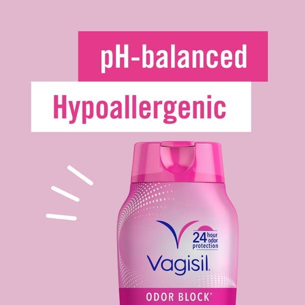 Vagisil Odor Block Daily Intimate Vaginal Wash 12 oz (Pack of 2) Vagisil buy supplements canada