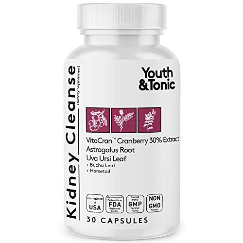 Youth & Tonic Kidney Cleanse Detox for Residual Metabolic Waste & Excess Body Water for Urinary Tract Youth & Tonic buy supplements canada