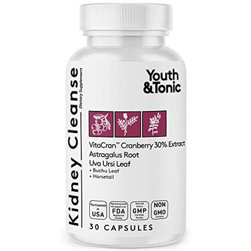 Youth & Tonic Kidney Cleanse Detox for Residual Metabolic Waste & Excess Body Water for Urinary Tract Youth & Tonic buy supplements canada
