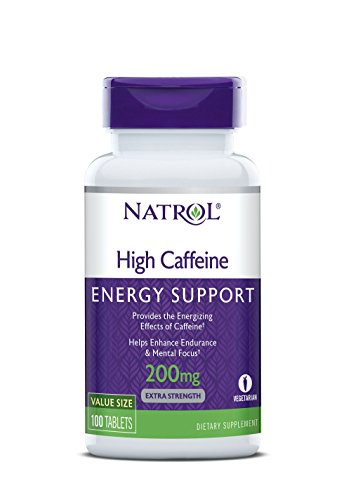 Natrol High Caffeine Tablets, Energy Support, Helps Enhance Endurance Natrol buy supplements canada