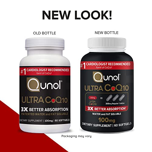 Qunol Ultra CoQ10 100mg Softgels- 3x Better Absorption Coenzyme Q10 Supplements Qunol buy supplements canada