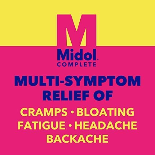 Midol Complete Caplets with Acetaminophen for Menstrual Symptom Relief - 50 Count Midol buy supplements canada