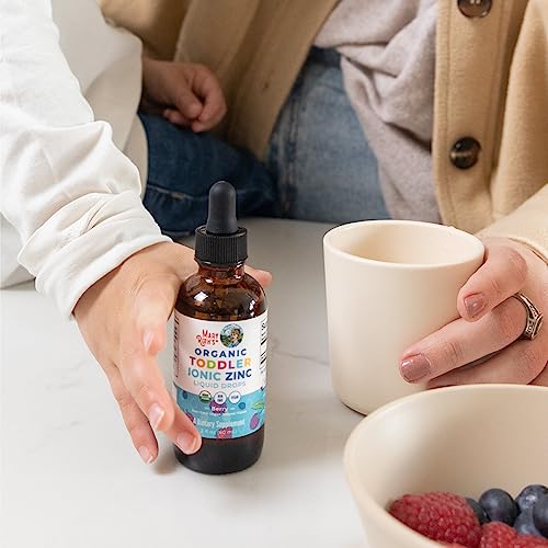 MaryRuth Organics USDA Toddler Liquid Drops | Zinc Sulfate | Immune Support Supplement| Skin Health | Vegan | Formulated for Ages 1-3 | Delicious Berry Flavor | 1 Month Supply | 2 Fl Oz MARYRUTH'S buy supplements canada
