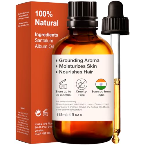 Kukka Sandalwood Essential Oils for Diffuser - 100% Natural Sandalwood Oil - Sandalwood Essential Oil KUKKA essential oils buy supplements canada