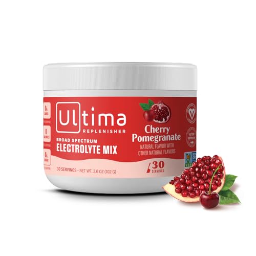 New Ultima Hydrating Electrolyte Powder, Cherry Pomegranate, 30 Servings 3.6 oz Ultima Replenisher buy supplements canada