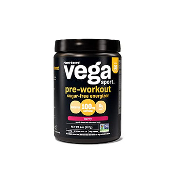 Vega Sport Sugar Free Pre-Workout Energizer, Berry - Pre Workout Powder for Women Vega buy supplements canada