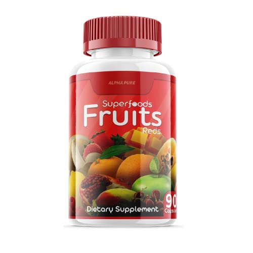 90 Capsules Each Bottle 540 Capsules superfoods Veggies Greens and Reds Fruits Triple Alpha Pure buy supplements canada