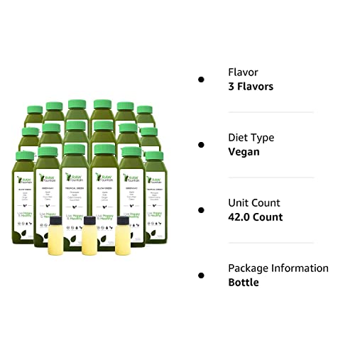 Raw Fountain 7 Day Green Juice Cleanse, All Natural Raw, Vegan Detox, Cold Pressed Raw Fountain buy supplements canada