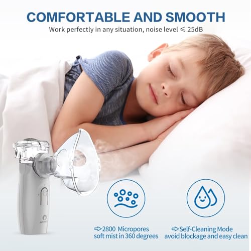 APOWUS Ultrasonic Mesh Nebulizer - Handheld Nebulizer for Adults APOWUS buy supplements canada