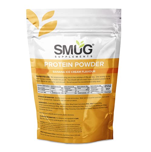 SMUG Supplements Low Calorie Protein Powder - Banana, Chocolate, Strawberry or Vanilla SMUG Supplements buy supplements canada