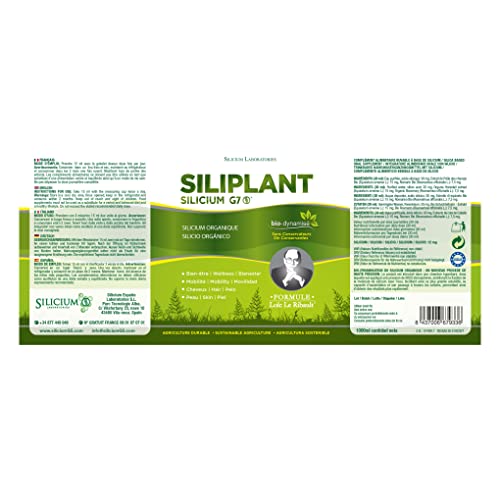 G7 Siliplant Improved Formula. Liquid Silica Supplement Collagen Booster, Strengthens Bones G7 buy supplements canada