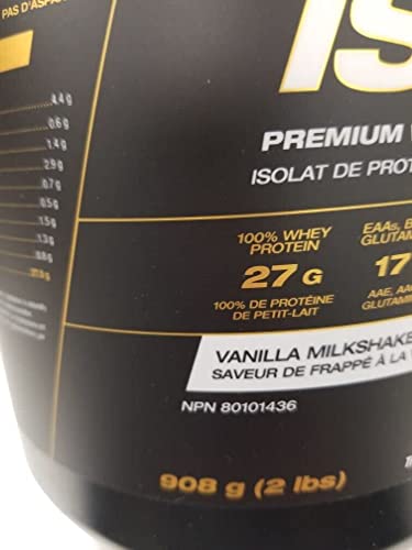 PVL ISO Gold – Grass Fed - Premium Isolate 100% Whey Protein Shake - Orange Krush'd - 908 g PVL buy supplements canada