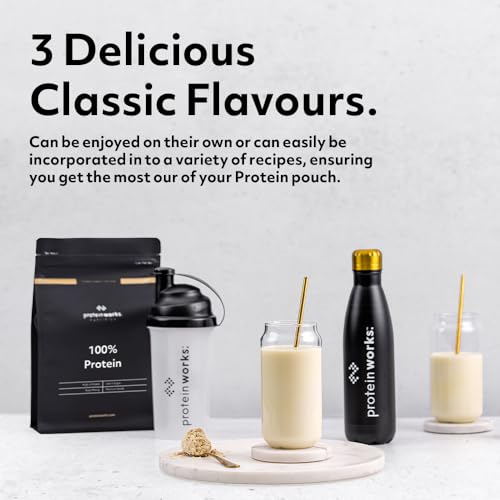 Protein Works - 100% Protein, 1.25kg, High Protein Blend, 41 Servings, Chocolate Silk Protein Works buy supplements canada