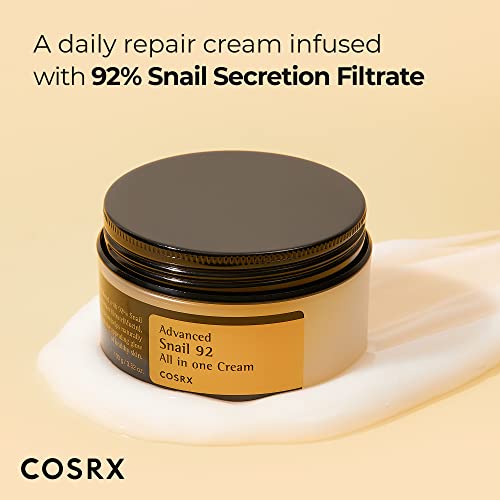 COSRX Snail Mucin 92% Moisturizer 3.52oz/ 100g, Daily Repair Face Gel COSRX buy supplements canada