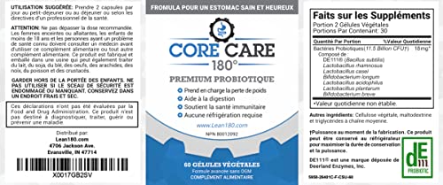 Best Probiotics for Gut Health Men and Women, All Natural Supplement, Helps Digestion Lean 180 buy supplements canada