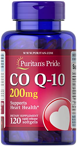 Puritan's Pride Q-Sorb CoQ10 200mg Supports Heart Health,120 Softgels Puritan's Pride buy supplements canada