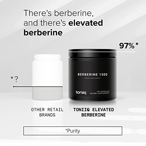 Toniiq Ultra High Strength Berberine 1500mg from The Himalayas Berberine Supplement Toniiq buy supplements canada