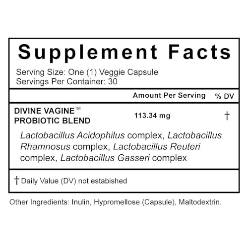 Flower Power 'Divine Vagine' Blend - 30 ct for Balance Urinary Tract Infection, V Health Support for Women Flower Power buy supplements canada