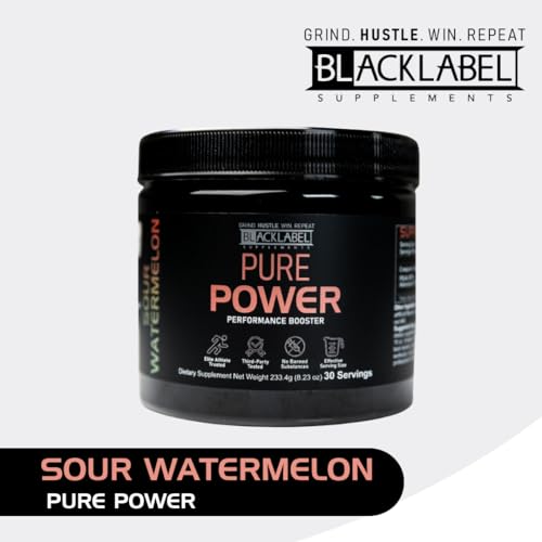 BLACKLABEL Supplements - Pure Power - Pre-Workout Dietary Supplement - Performance BLACKLABEL Supplements buy supplements canada