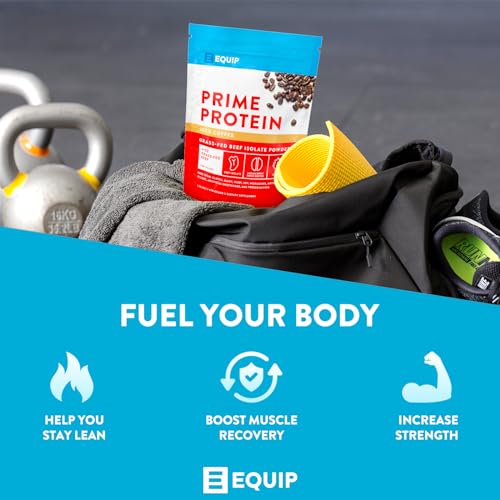 Equip Foods Prime Protein - Grass Fed Beef Protein Powder Isolate - Paleo and Keto Equip buy supplements canada