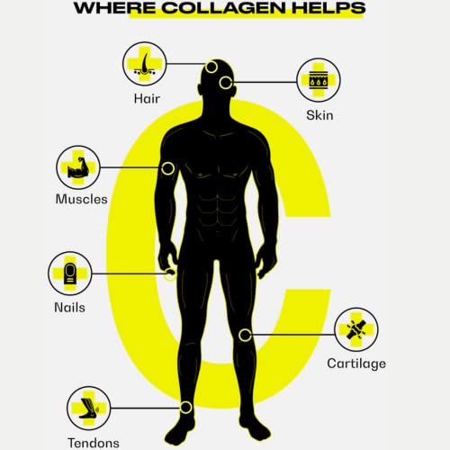 Hydrolysed Marine Liquid Collagen - 6000mg Type 1 Collagen Peptides enriched with 7 Vitamins Himmense buy supplements canada