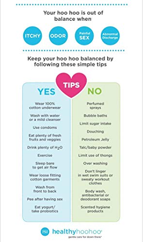 healthy hoohoo Gentle Feminine Foaming Cleanser - All Natural, Paraben- and Fragrance-free (5 fl oz) healthy hoohoo buy supplements canada