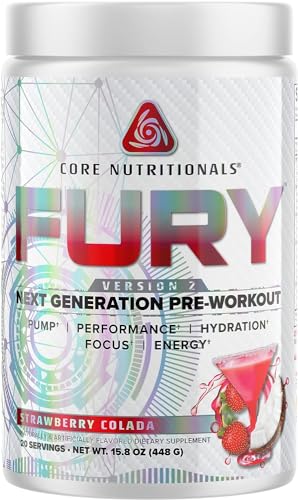 Core Nutritionals Fury V2: Pre-Workout Powder to Maximize Performance in The Gym Core Nutritionals buy supplements canada