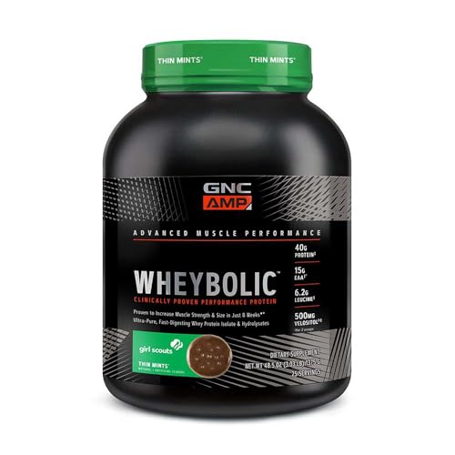GNC AMP Wheybolic Protein Powder | Targeted Muscle Building and Workout Support GNC buy supplements canada