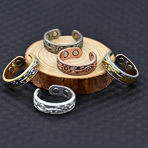 Vicmag Copper Magnetic Ring for Women, Lymphatic Drainage Ring Ladies Fingers Thumb Vicmag buy supplements canada