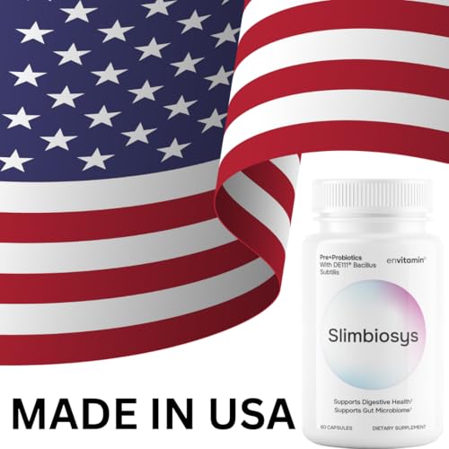 envitamin Slimbiosys Ultra Probiotic Capsule - Pre & Probiotics for Women & Men - Support Your Microbiome envitamin buy supplements canada