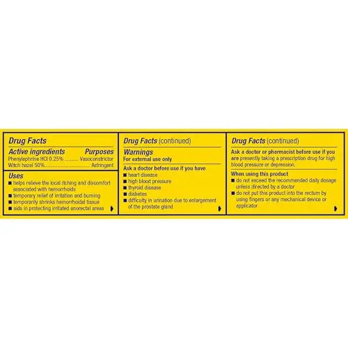 Preparation H Hemorrhoid Cooling Gel with Aloe for Fast Discomfort Relief - 0.9 Oz Tube Preparation H buy supplements canada
