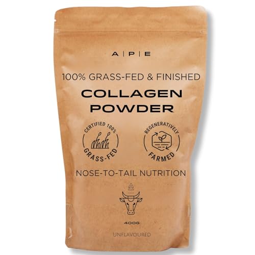 APE Nutrition Collagen Powder Peptides - Type 1 & 3 Bovine Collagen Protein, 100% Grass-Fed & Finished, Ancestral Supplement UK A | P | E buy supplements canada