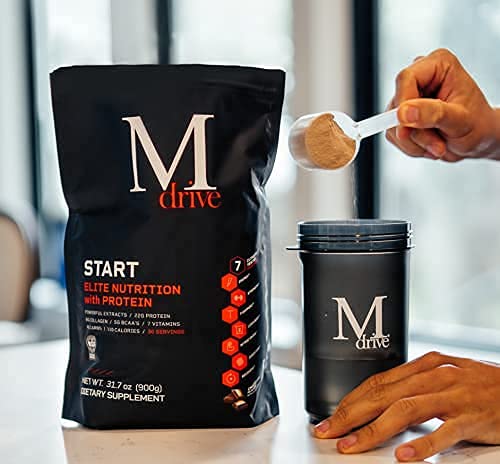 Mdrive Boost & Burn for Men Start Everyday Nutrition & Protein Powder - Natural Energy Mdrive buy supplements canada