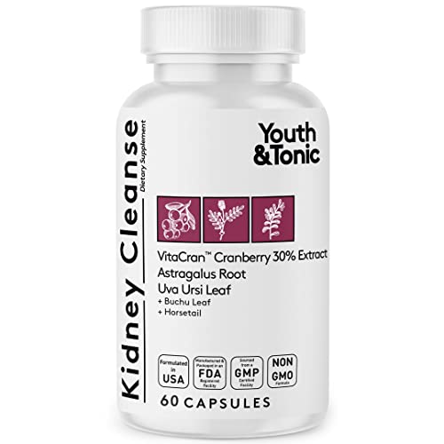 Youth & Tonic Kidney Cleanse Detox for Residual Metabolic Waste & Excess Body Water Youth & Tonic buy supplements canada