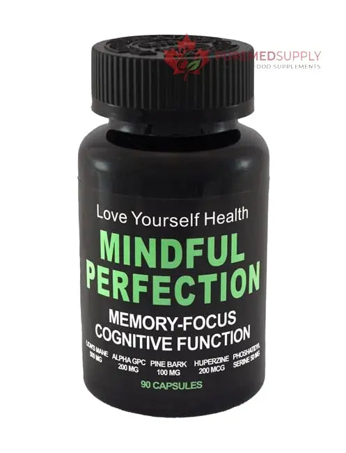 Love Yourself Health Mindful Perfection Premium Nootropic Brain Supplement, 90Count 45 Day Supply for Improved Cognitive Function, Focus, Memory & Energy Love Yourself Health buy supplements canada