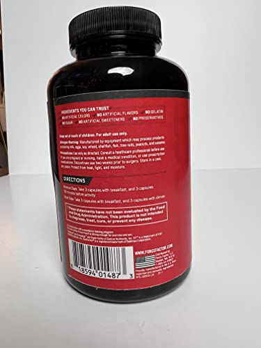 FORCE FACTOR Test X180 Alpha Max, 2-Pack, Total Testosterone and Nitric Oxide Booster Force Factor buy supplements canada