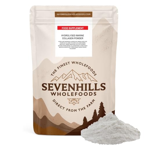 Sevenhills Wholefoods Hydrolysed Marine Collagen Powder 300g, from Switzerland, 100% Pure Unflavoured Protein Peptides Sevenhills Wholefoods buy supplements canada