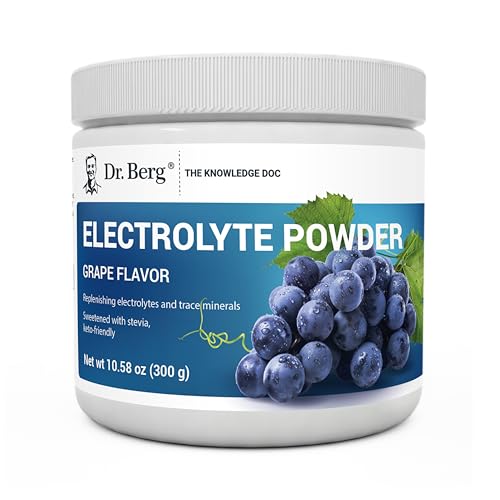 Dr. Berg Hydration Keto Electrolyte Powder - Enhanced w/ 1,000mg of Potassium & Real Dr. Berg Nutritionals buy supplements canada