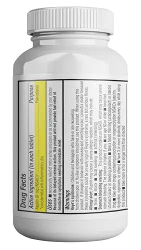 Health Pharma Aspirin 81 mg (1000 Enteric Coated Tablets) | Adult Low Dose Strength Pain Reliever (NSAID) | Safe Pain Relief for Minor Aches and Pain | Value Pack Generic Health Pharma buy supplements canada