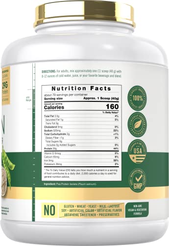 Carlyle Pea Protein Powder with BCAA'S 7lb | Unflavored | 29G Protein | Non-GMO, Gluten Carlyle buy supplements canada