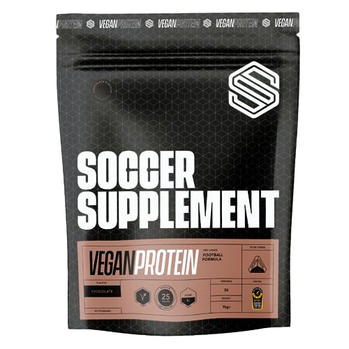 Soccer Supplement Vegan Protein Powder - 25g's of Protein per Serving, Chocolate Flavour SOCCER SUPPLEMENT buy supplements canada