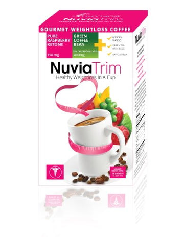 Nuvia Trim - Gourmet Instant Coffee for Weight Loss, with Garcinia Cambogia, Raspberry Nuvia buy supplements canada