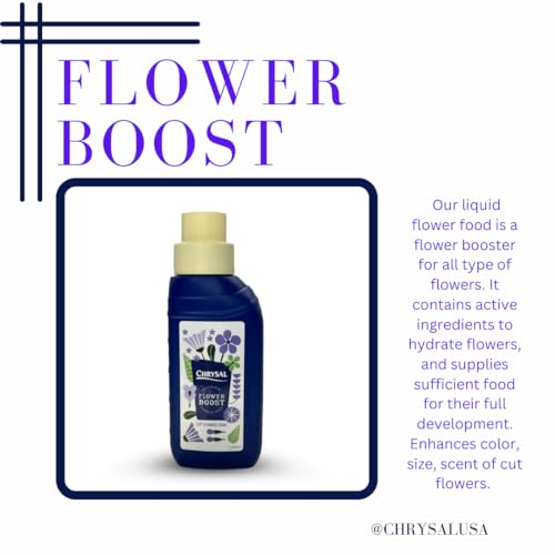 Chrysal Cut Flower Universal Food (10 ml/L Bottle) — Increase The Flower Boost with Floral Supplies Chrysal buy supplements canada