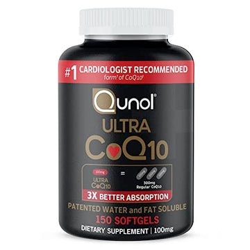 Qunol Ultra CoQ10 100mg Softgels- 3X Better Absorption Coenzyme Q10 Supplements Qunol buy supplements canada