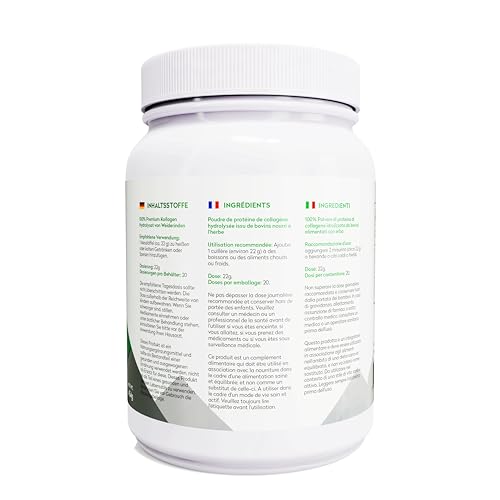 Pure Health Unflavored Collagen Powder Supplement 454g | 20g of Protein Per Serving Pure Health buy supplements canada