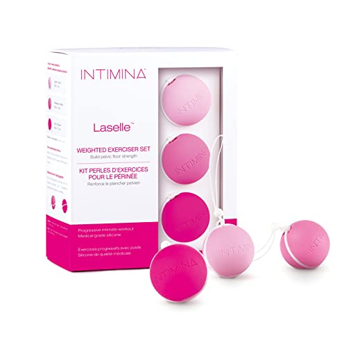 INTIMINA Laselle Weighted Exerciser Set - Women’s 3 Pelvic Floor Weights (28g, 38g, 48g) INTIMINA buy supplements canada