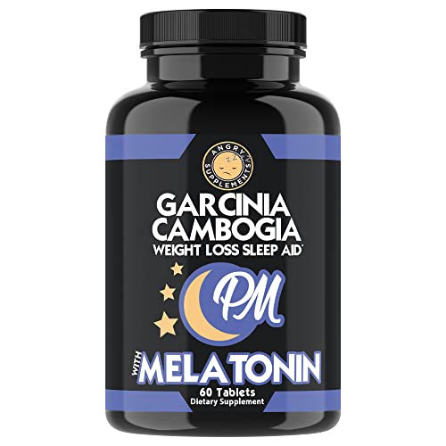 Garcinia Cambogia PM Weight Loss Sleep, All Natural Supplement w/Valerian Root & Melatonin Angry Supplements buy supplements canada