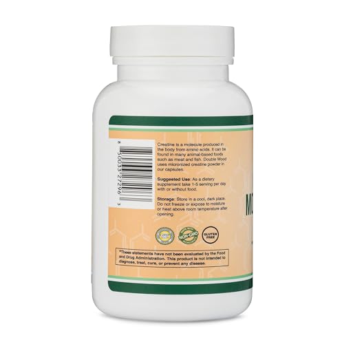 Creatine Pills 1,000mg Per Serving (120 Creatine Capsules) Micronized Creatine Double Wood Supplements buy supplements canada